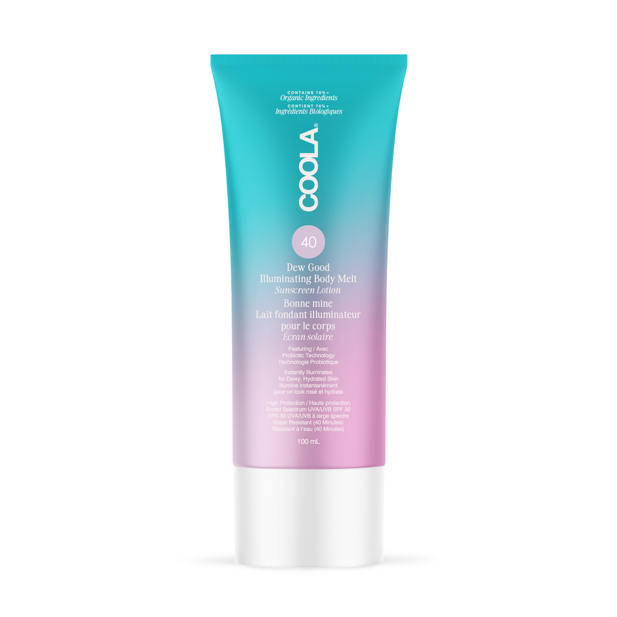 Lotion corps avec écran solaire FPS 40
