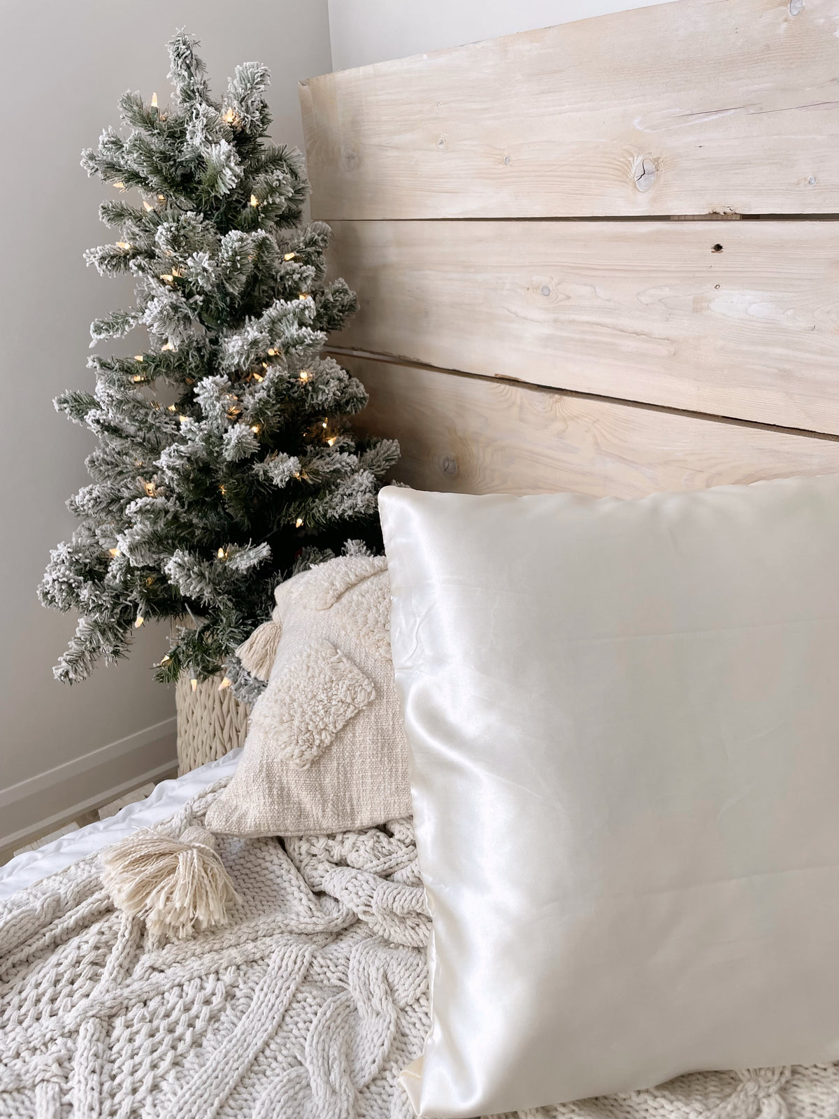 Taie d’oreiller en satin
